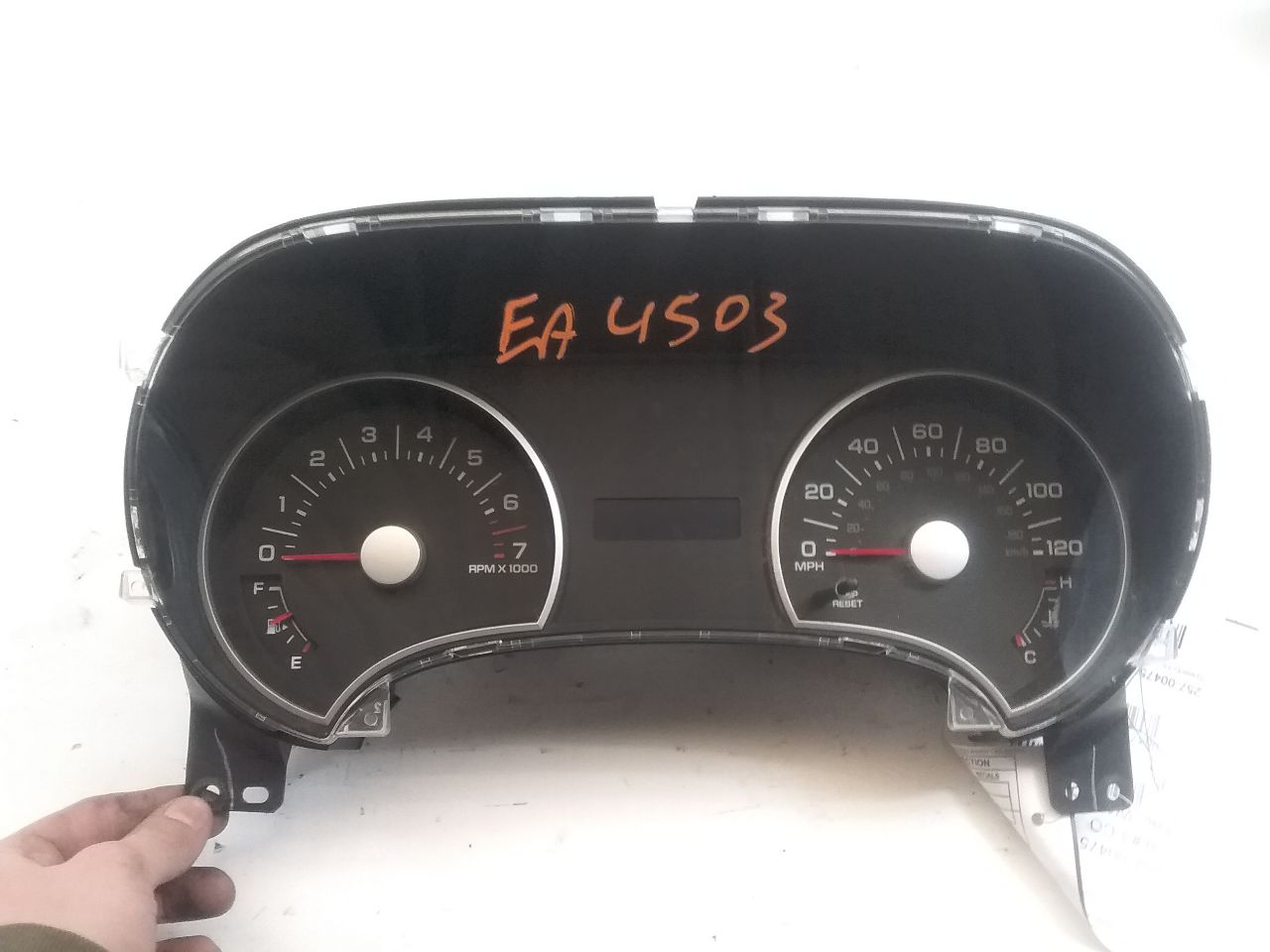 FORD EXPLORER 2006 MPH, w/o message center w/o navigation system Speedometer Head Cluster