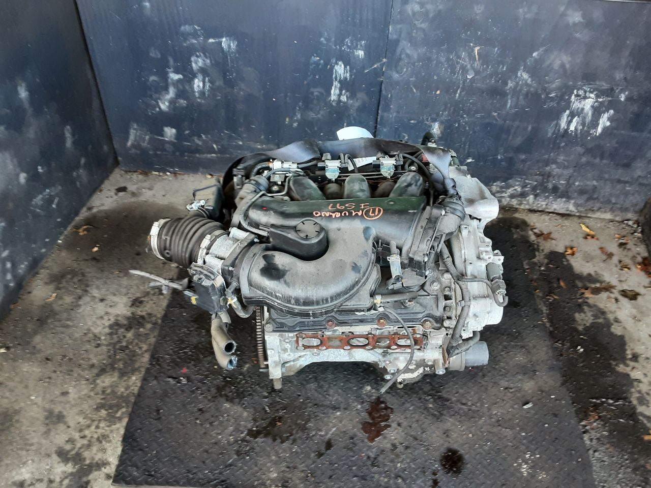 2017 NISSAN MURANO 17 3.5L (VIN A 4th Digit VQ35DE) Engine